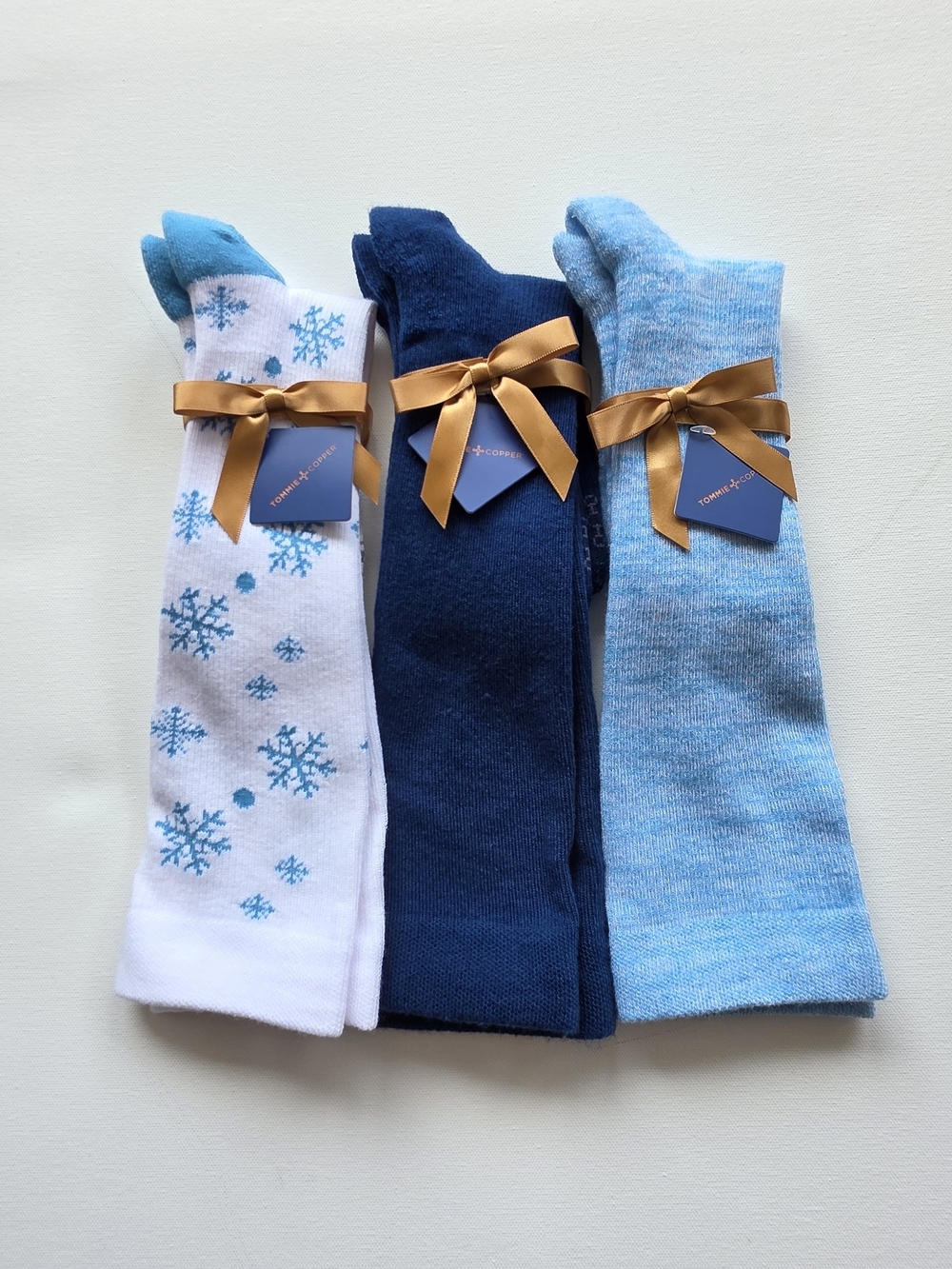 Lot Of 3 Tommie Copper Socks - Blue Mix NWT